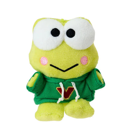 Keroppi Hapidanbui 5th Anniversary Keychain with Mascot
