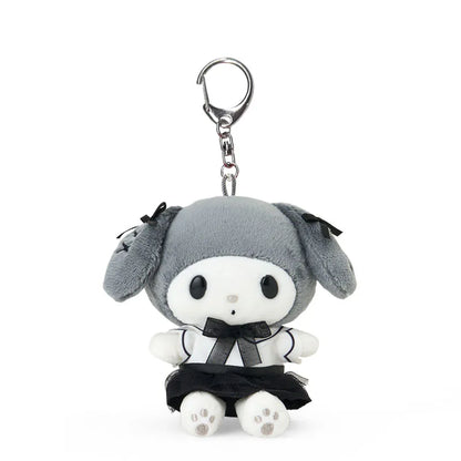 My Melody Monochrome Mascot Plush Keychain