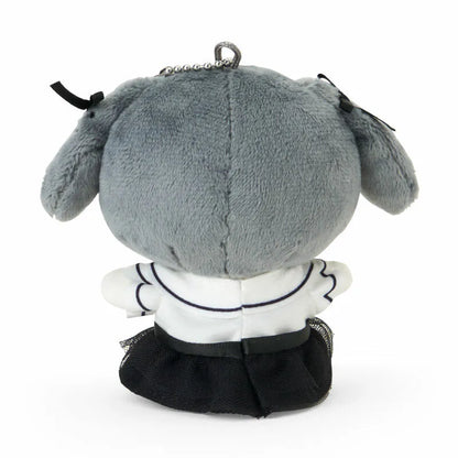 My Melody Monochrome Mascot Plush Keychain