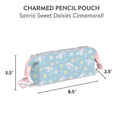 Sanrio Sweet Daisies Cinnamoroll™ Charmed Pencil Pouch