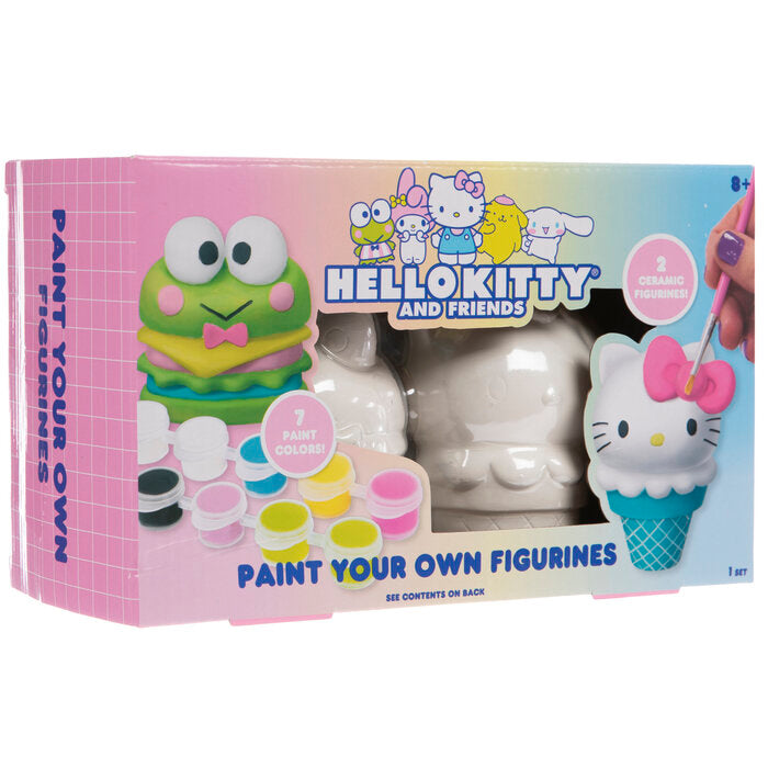 Hello Kitty and Friends Paint Your Own Figurines