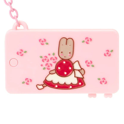 Marroncream Mirror and Comb Keyring