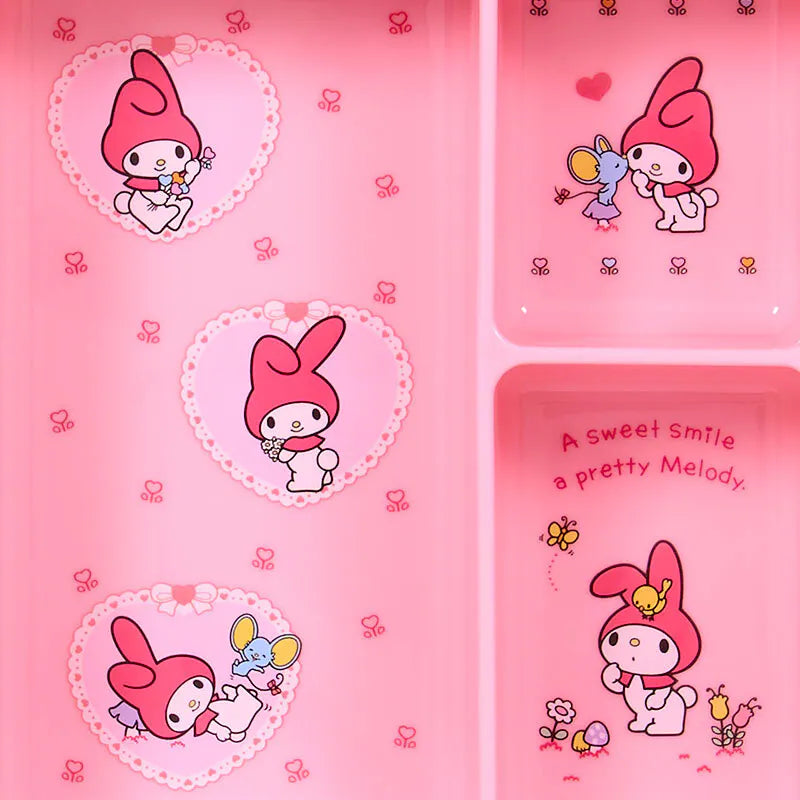 My Melody Plastic Tray with Cover