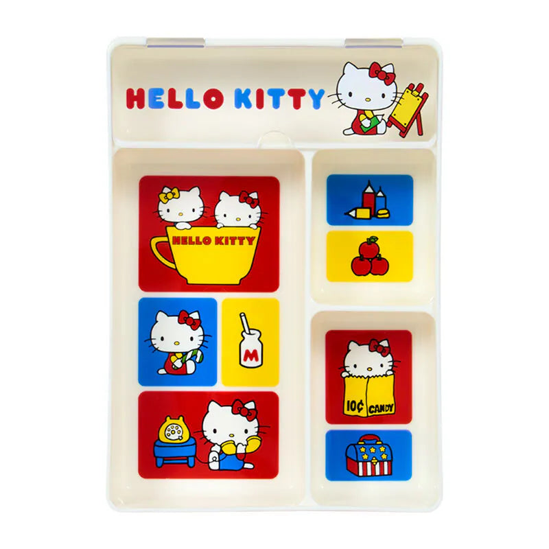 Hello Kitty Plastic Tray with Cover