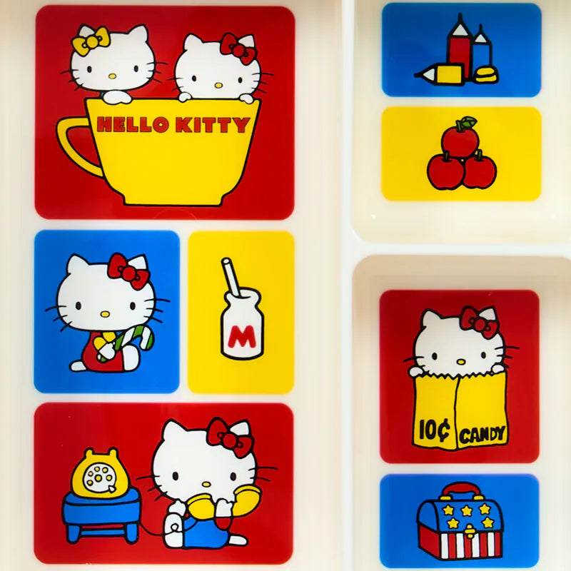 Hello Kitty Plastic Tray with Cover