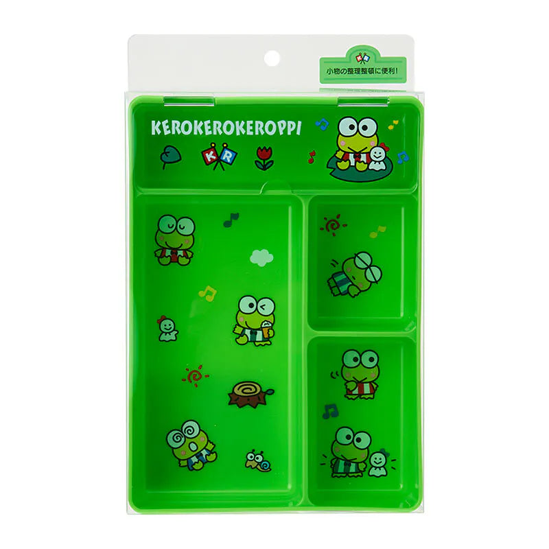 Keroppi Plastic Tray with Cover