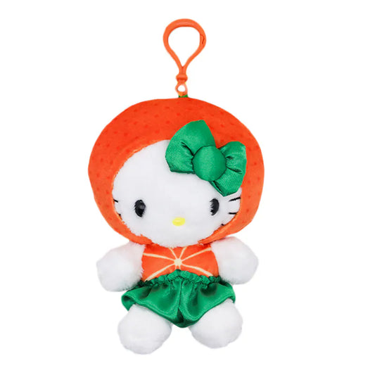 Hello Kitty Orange Fruit Mascot Clip On