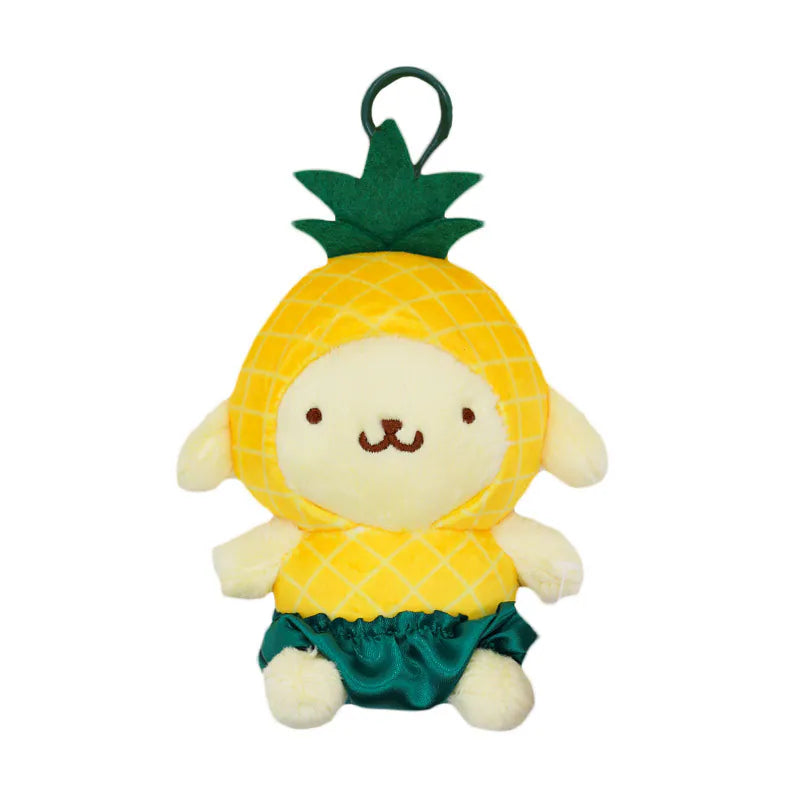 Pompompurin Pineapple Fruit Mascot Clip On
