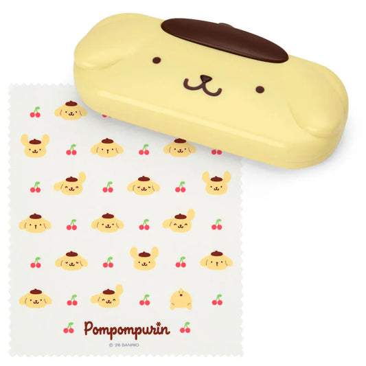 Pompompurin Diecut Face Glasses Case
