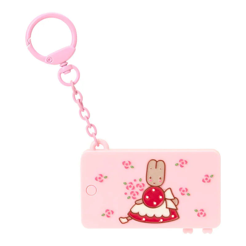 Marroncream Mirror and Comb Keyring