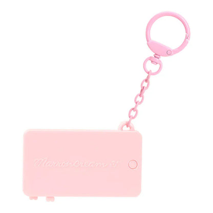 Marroncream Mirror and Comb Keyring