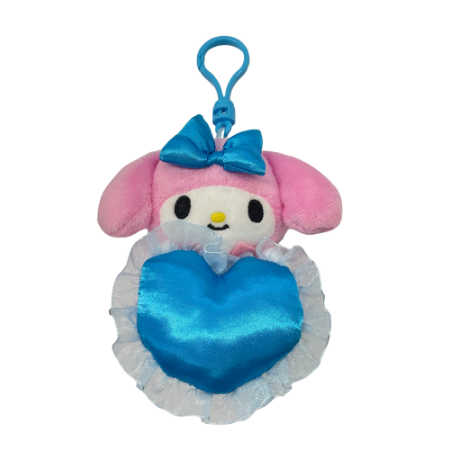 My Melody Something Blue Plush Mascot Clip-On