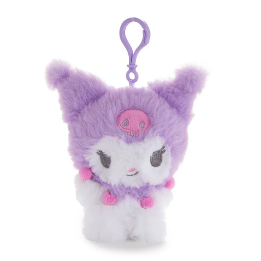 Kuromi Pale Fur Mascot Clip On