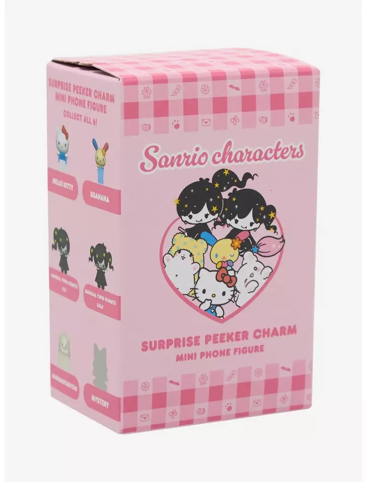 Sanrio Characters Mix Specialty Friends Peeker Charm Blind Box