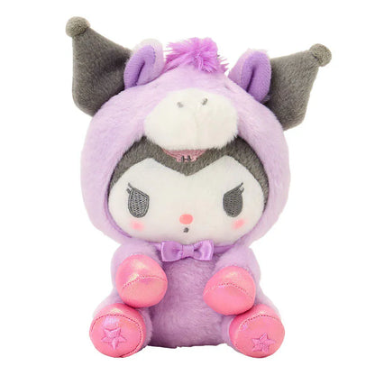Kuromi Horse Keychain with Mascot