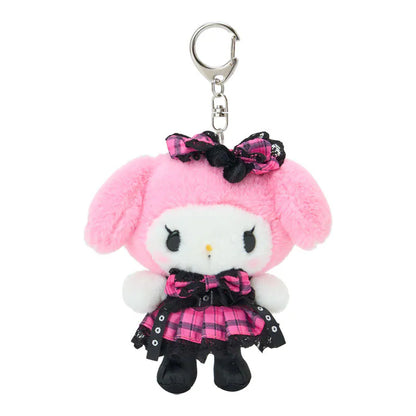 My Melody Sweet Rock 'n' Check Keychain with Mascot