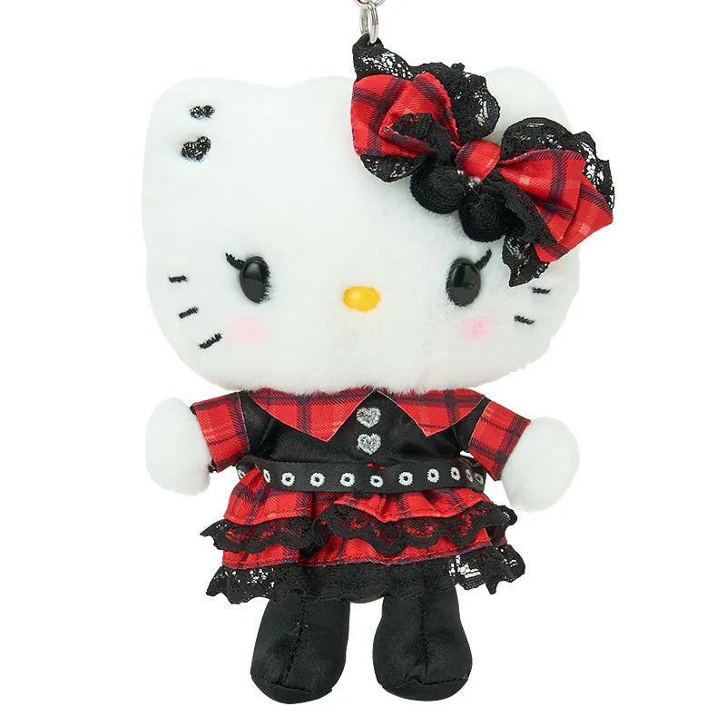 Hello Kitty Sweet Rock 'n' Check Keychain with Mascot