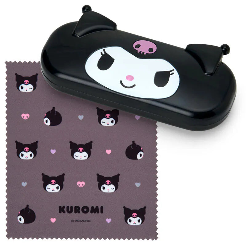 Kuromi Diecut Face Glasses Case