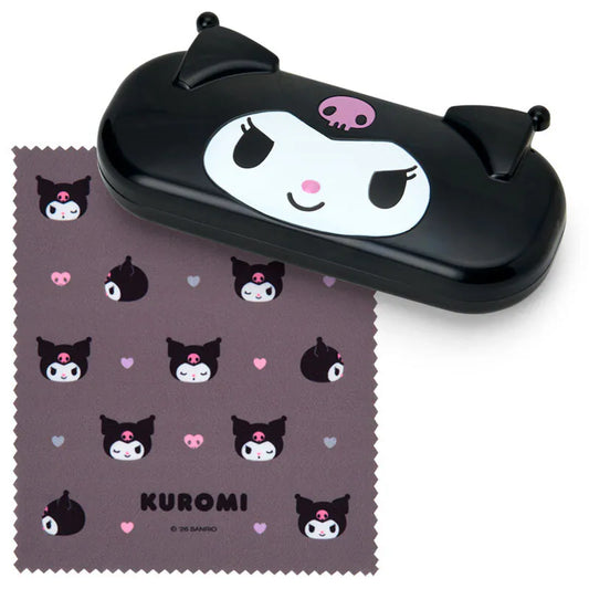 Kuromi Diecut Face Glasses Case