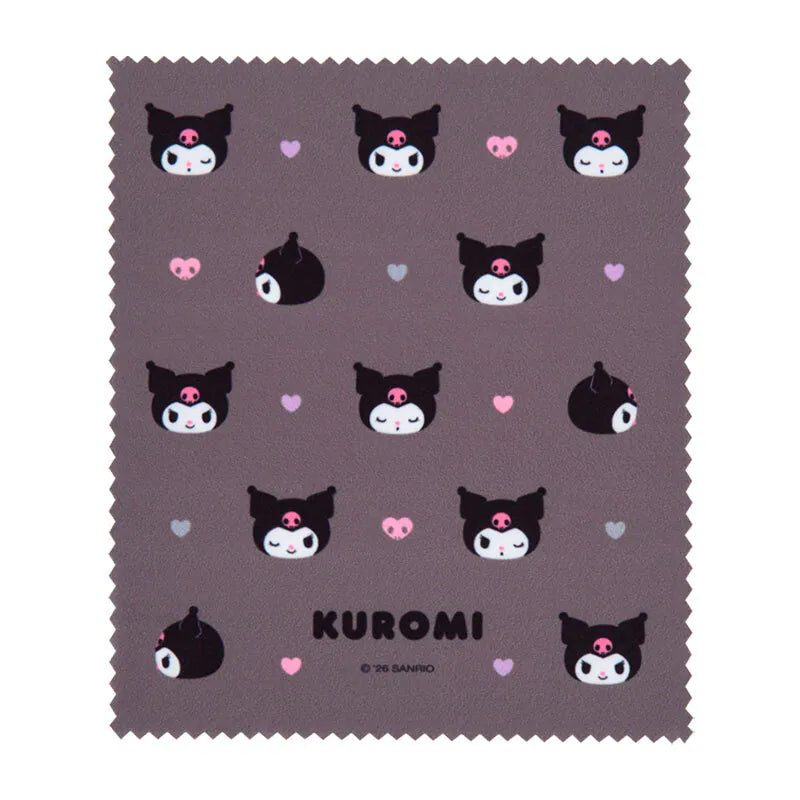 Kuromi Diecut Face Glasses Case