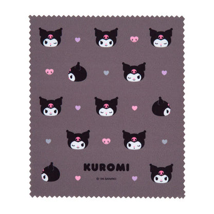 Kuromi Diecut Face Glasses Case