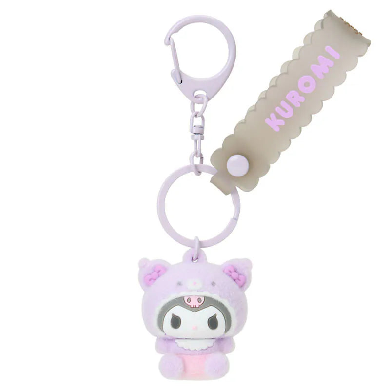 Kuromi BBD Keyring with Resin Mascot