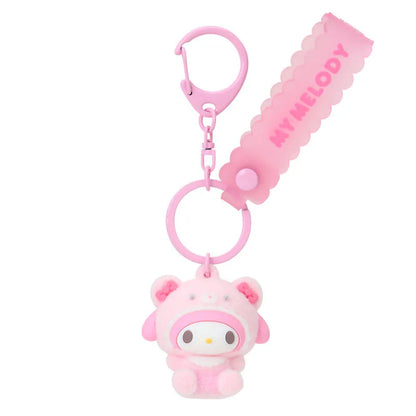 My Melody BBD Keyring with Resin Mascot
