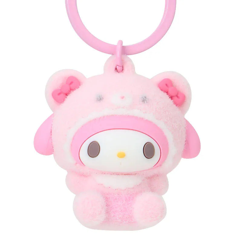 My Melody BBD Keyring with Resin Mascot