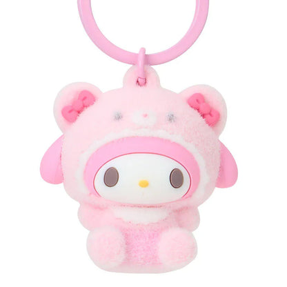 My Melody BBD Keyring with Resin Mascot