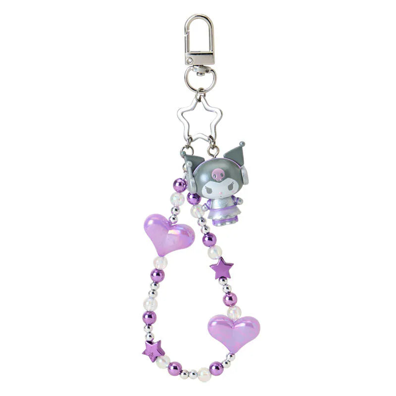 Kuromi Tokimeki Planet Keyring with Mascot