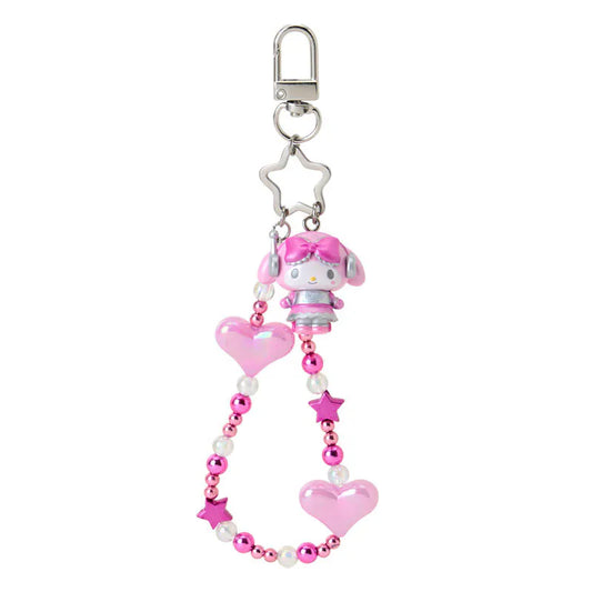 My Melody Tokimeki Planet Keyring with Mascot