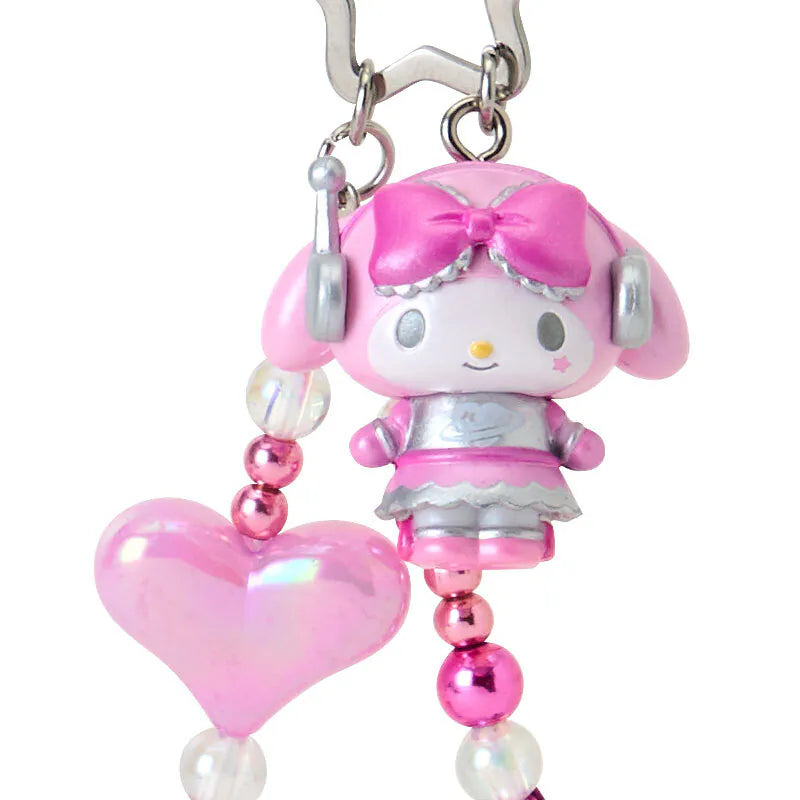 My Melody Tokimeki Planet Keyring with Mascot