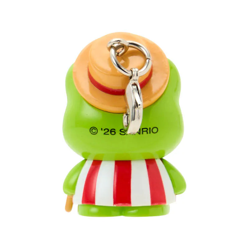 Keroppi Charm and Sticker Set