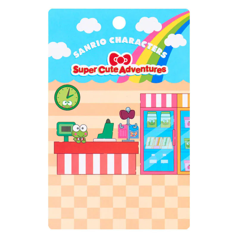 Keroppi Charm and Sticker Set