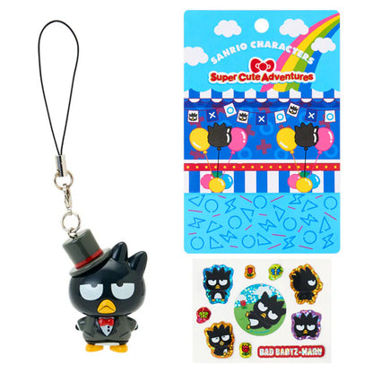Badtz-maru Charm and Sticker Set