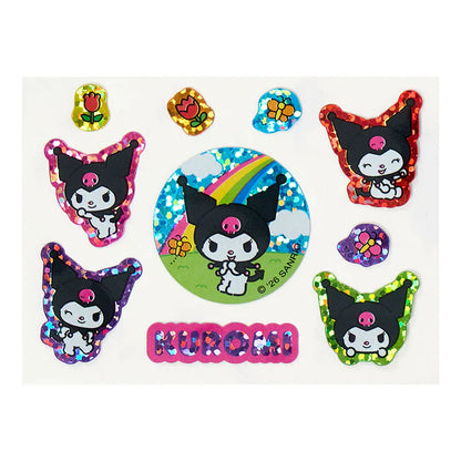 Kuromi Charm and Sticker Set