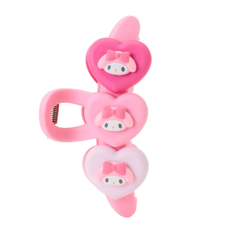 My Melody Heart Large Hair Clip