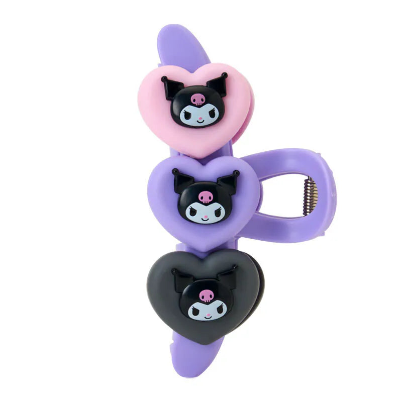 Kuromi Heart Large Hair Clip