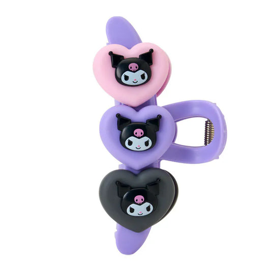 Kuromi Heart Large Hair Clip