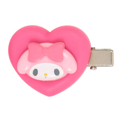 My Melody Heart Mini Hair Clip Set