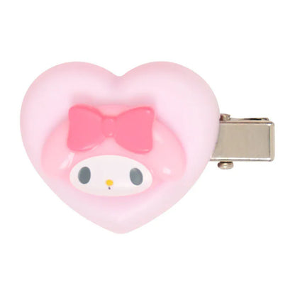 My Melody Heart Mini Hair Clip Set