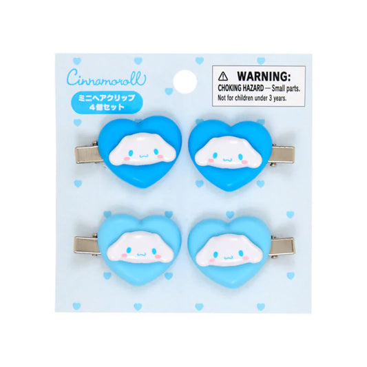Cinnamoroll Heart Mini Hair Clip Set