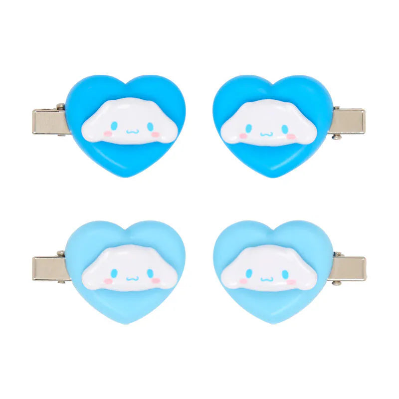 Cinnamoroll Heart Mini Hair Clip Set