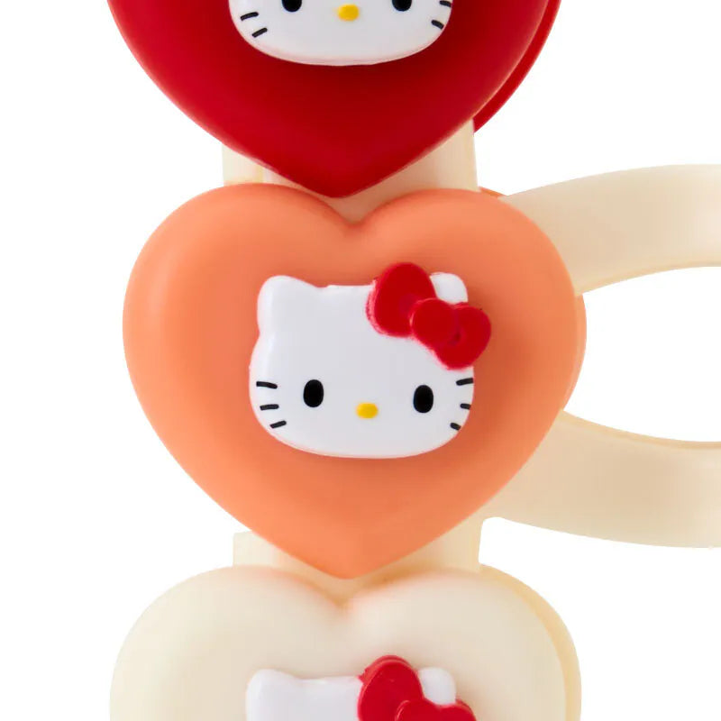 Hello Kitty Heart Large Hair Clip