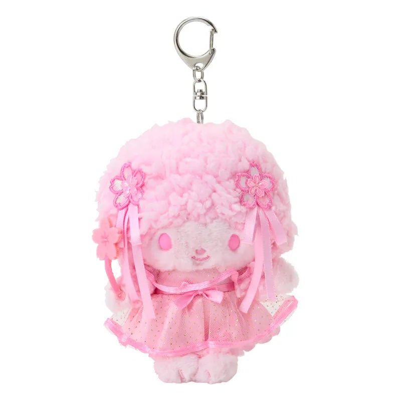 My Sweet Piano Pink Sakura Keychain with Mascot