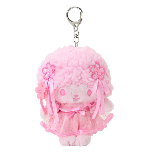 My Sweet Piano Pink Sakura Keychain with Mascot