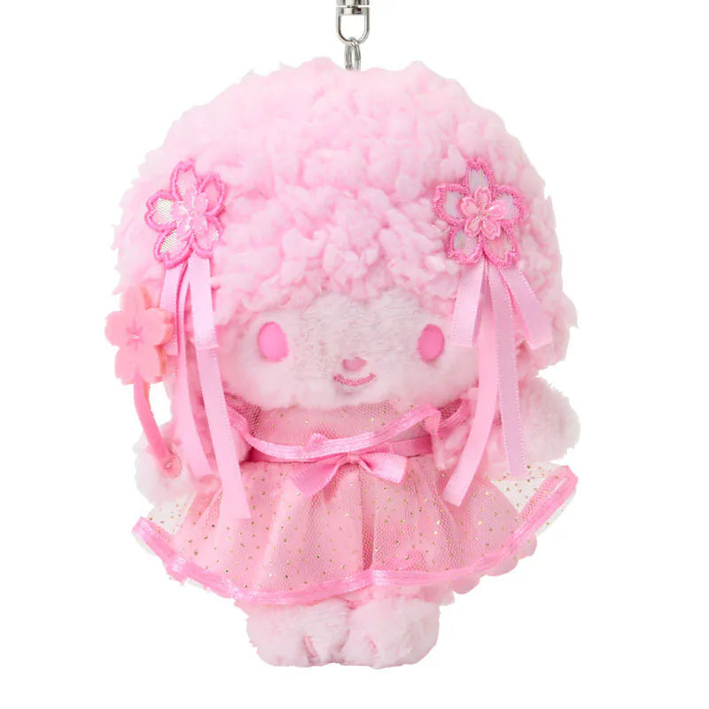 My Sweet Piano Pink Sakura Keychain with Mascot
