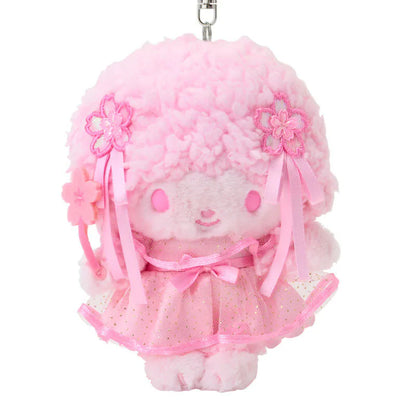 My Sweet Piano Pink Sakura Keychain with Mascot