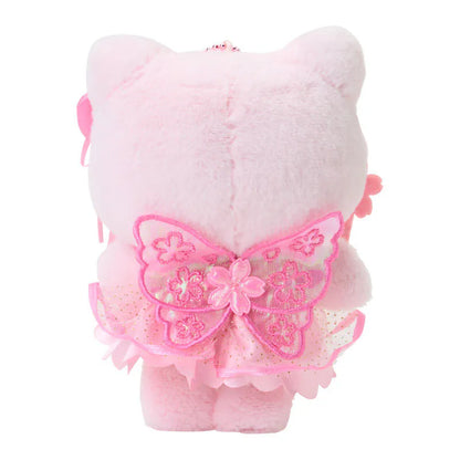 Hello Kitty Pink Sakura Keychain with Mascot