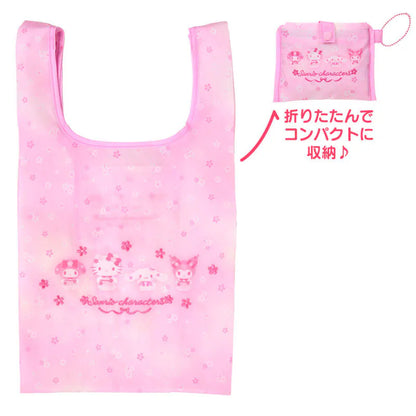 Sanrio Characters Pink Sakura Reusable Shopping Bag